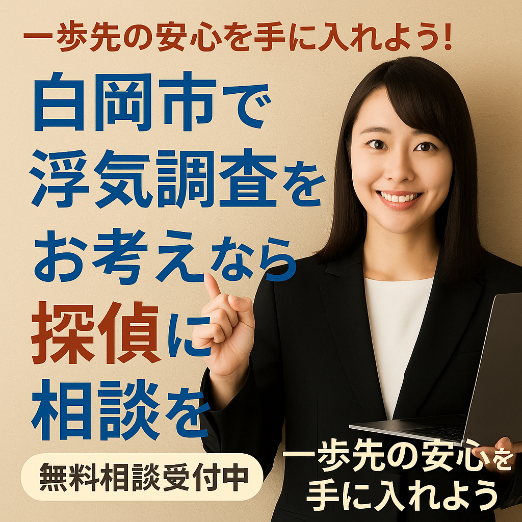 白岡市の浮気調査・探偵 対応エリア｜総合探偵社R.A.D