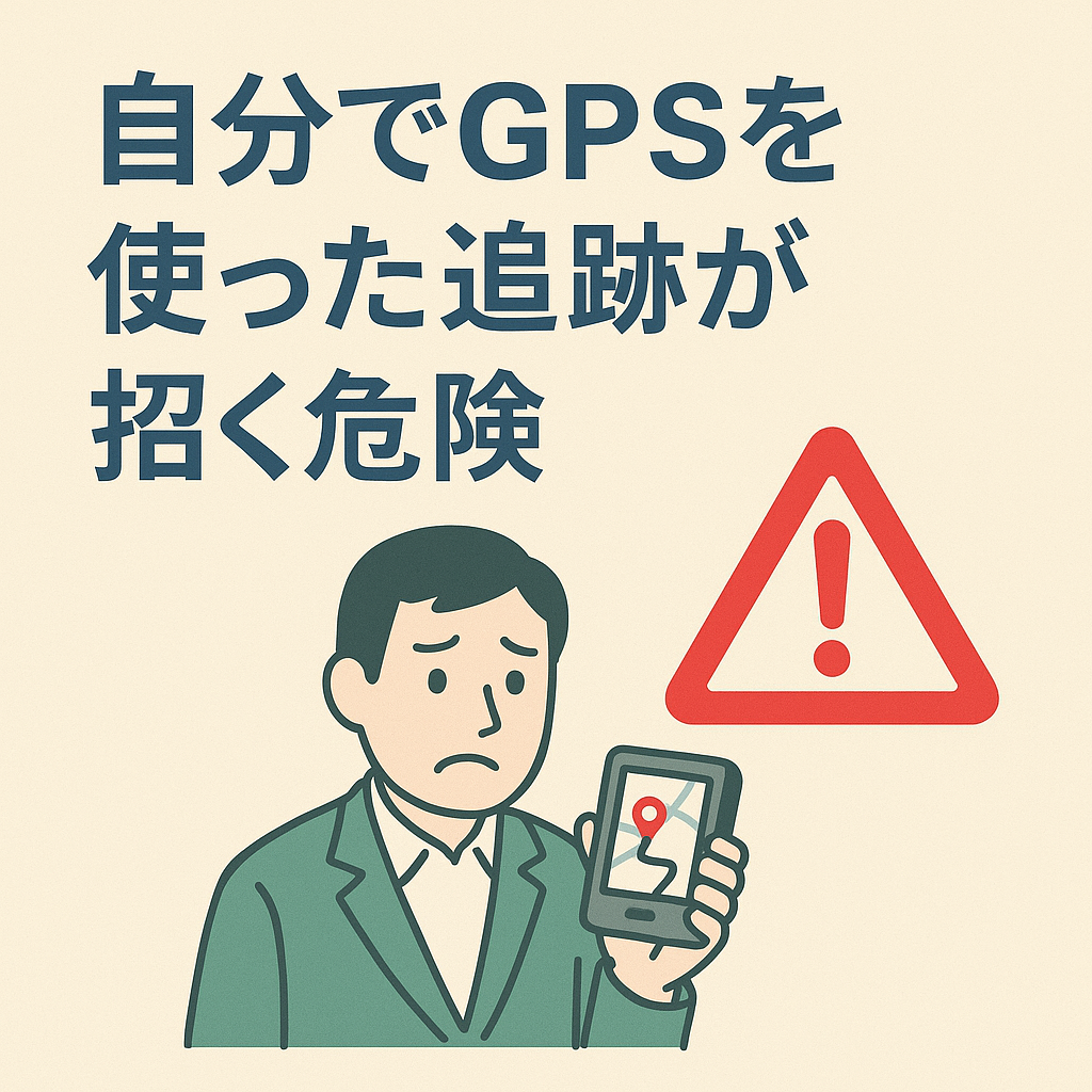 電波探知機による調査