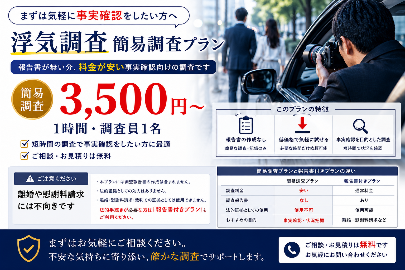 簡易調査プラン