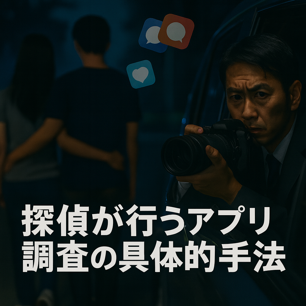交友関係・異性関係の調査