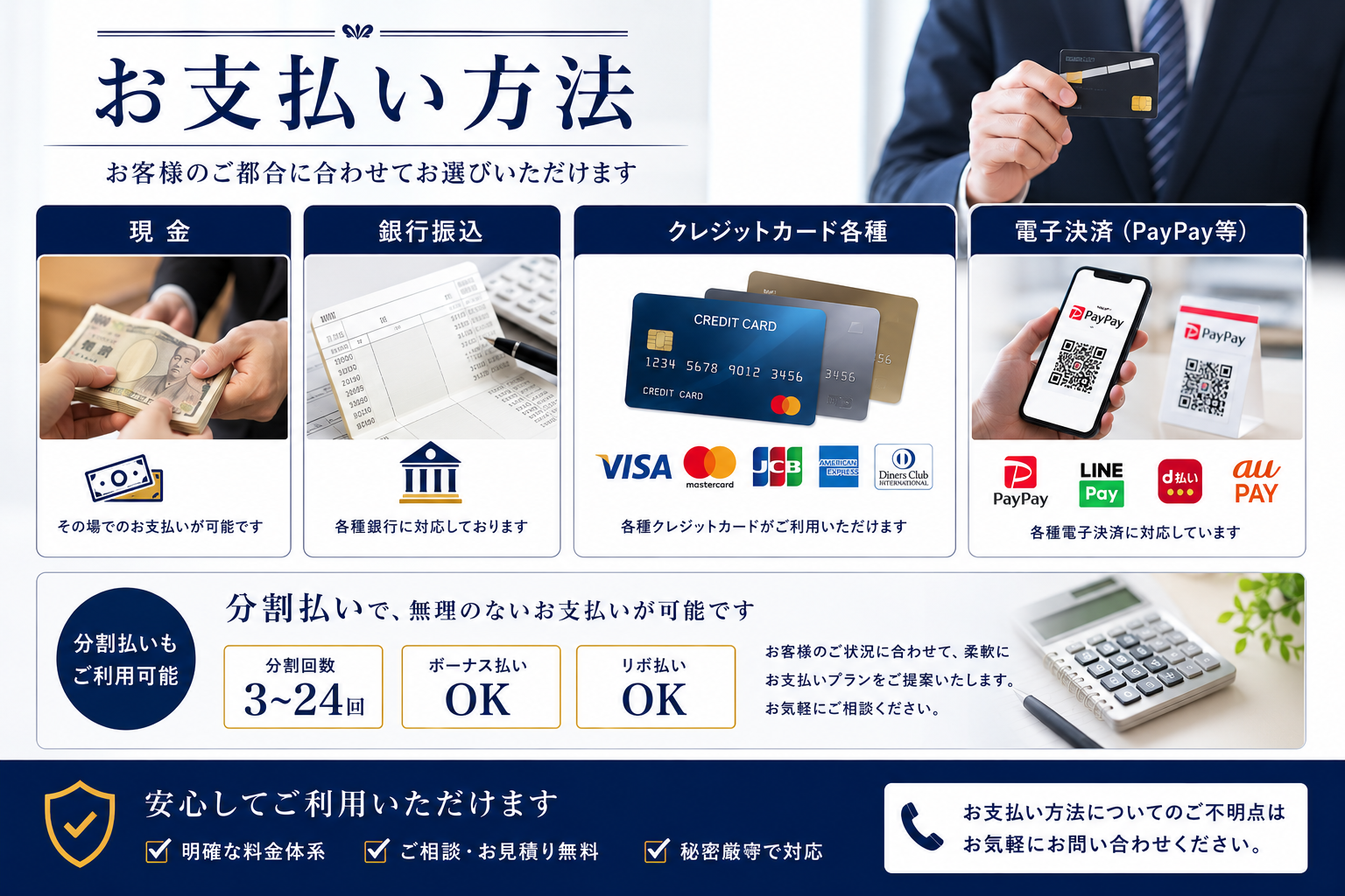 通常プラン・パック料金詳細